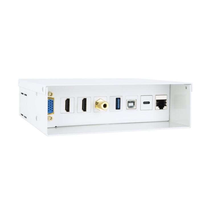 Caja de Conexiones Nanocable VGA/HDMI/Jack(10.35.0004)