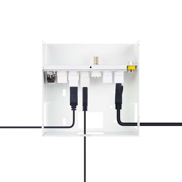 Caja de Conexiones Nanocable VGA/HDMI/Jack(10.35.0004)