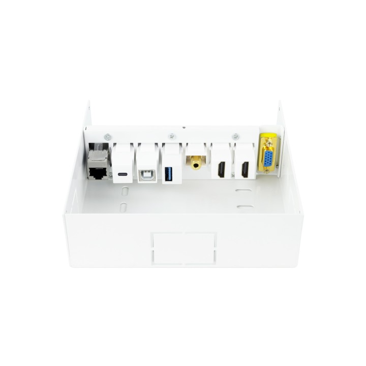 Caja de Conexiones Nanocable VGA/HDMI/Jack(10.35.0004)