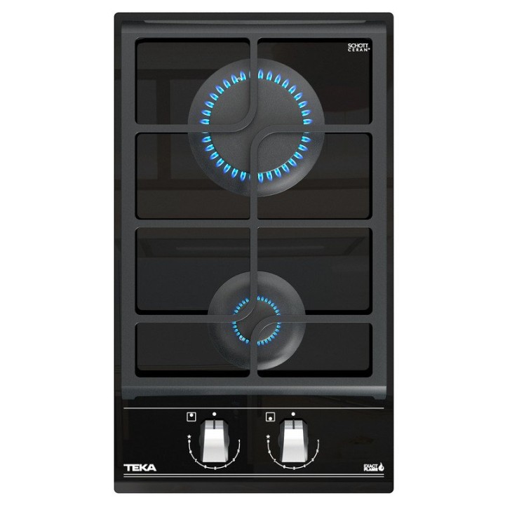 Teka GZC 32300 XB Placa de Gas Modular 2 Zonas 30cm Negra