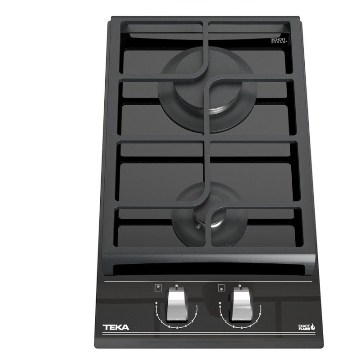 Teka GZC 32300 XB Placa de Gas Modular 2 Zonas 30cm Negra