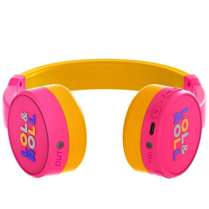 Energy Sistem Lol&Roll Pop Kids Auriculares Infantiles Bluetooth Rosas