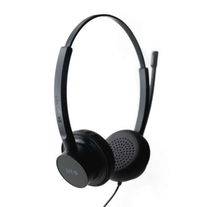 SPC Brave Pro Auriculares Profesionales con Cancelación de Ruido USB-A Negros