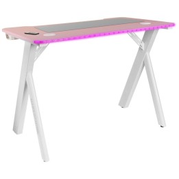 Mars Gaming MGD100RGB Mesa Gaming Rosa