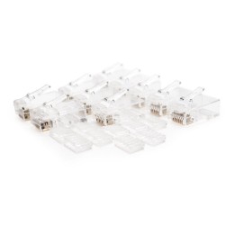 Nanocable Conector RJ45 8 Hilos Cat.6 Pack 10 Unidades