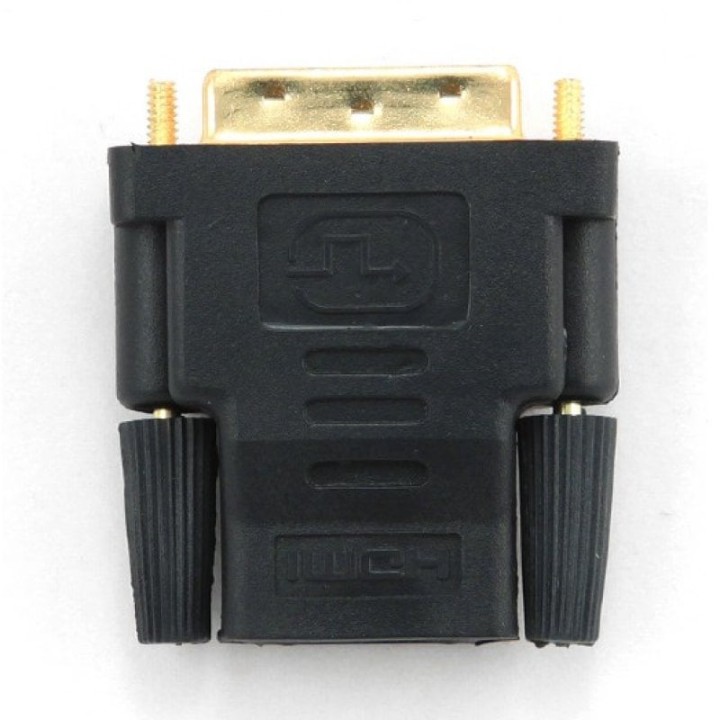 Gembird A-HDMI-DVI-2 Adaptador HDMI a DVI Hembra/Macho Negro