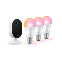 Kit Vigilancia Wiz Cámara IP+3 Bombillas (929003317801)