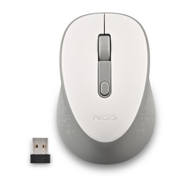 Ratón NGS Dew White Wireless 1600dpi Blanco (DEWWHITE)