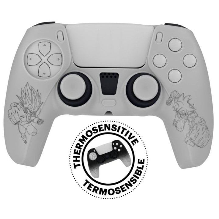 FR-TEC Dragon Ball Super Thermocromatic Pack Funda + Grips para Mando PS5
