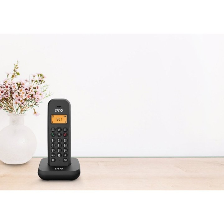 SPC Keops Teléfono Inalámbrico DECT Negro