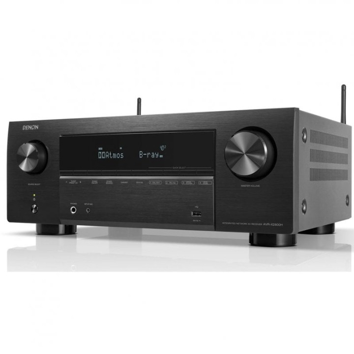 Denon AVR-X2800H Receptor AV 7.2 Canales Dolby Atmos/8K/Bluetooth