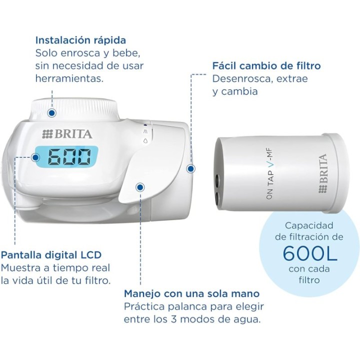 Brita OnTap Sistema de Filtración de Agua para Grifo