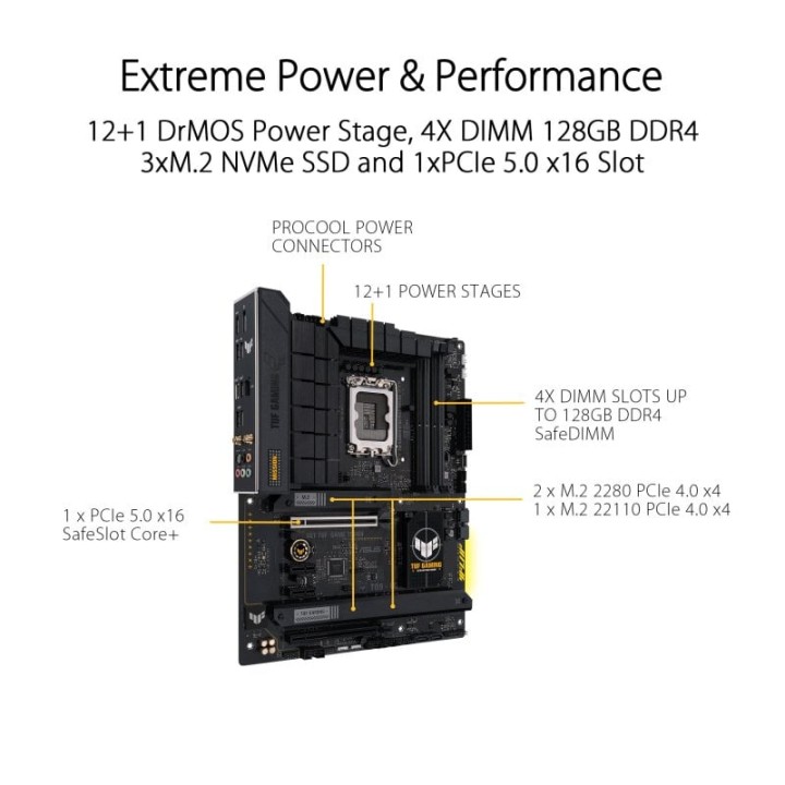 ASUS TUF GAMING B760 PLUS WIFI D4