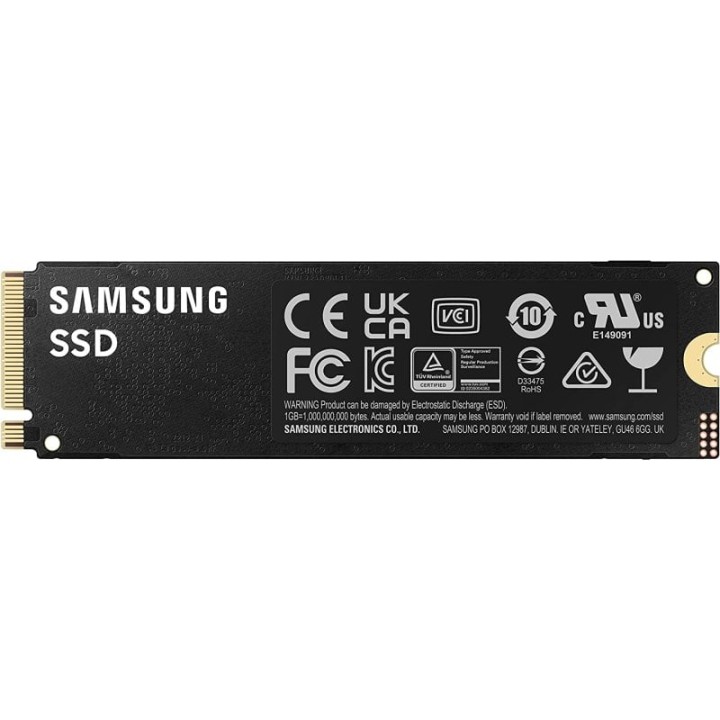 Samsung 990 Pro 1TB Disco SSD 7450MB/S NVMe PCIe 4.0 M.2 Gen4