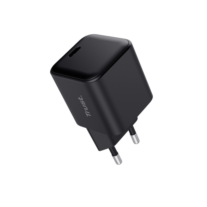 Cargador Pared Trust Maxo 65W USB-C +cable Negro(26046)