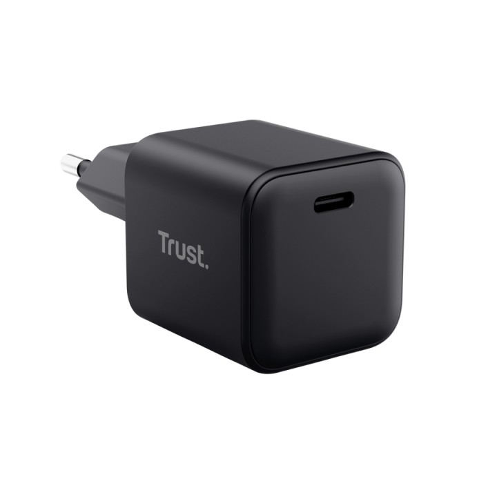 Cargador Pared Trust Maxo 65W USB-C +cable Negro(26046)