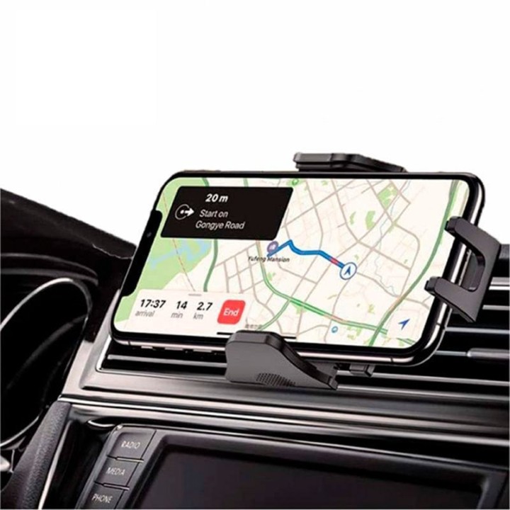 Cool Soporte Universal para Coche Negro Carbono