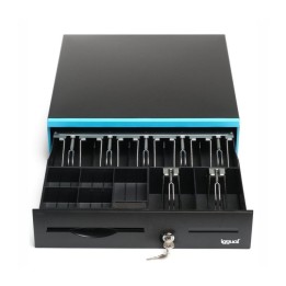 Iggual IRON-30B Cajón Portamonedas 42cm Negro