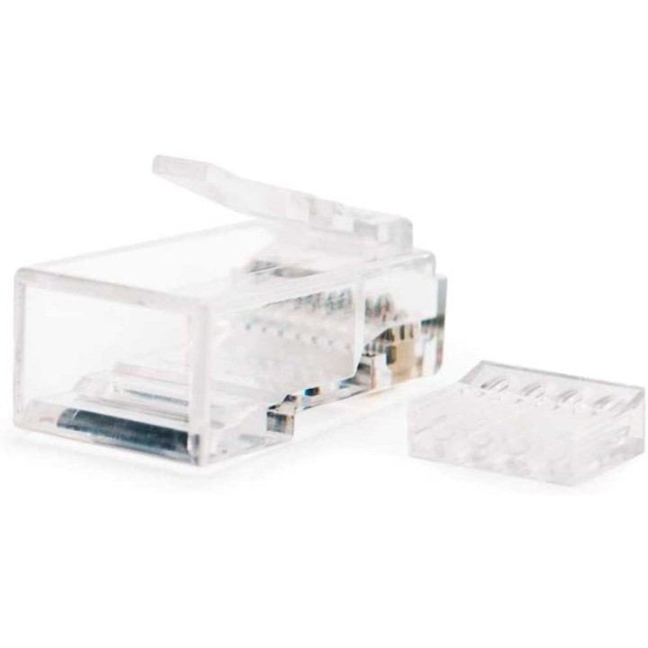 Nanocable Conectores para Cable de Red RJ45 UTP Cat.6 100 Unidades