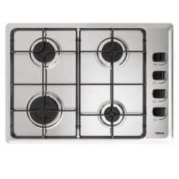 Teka HLX 540 Placa de Gas 4 Zonas 60cm Acero Inoxidable