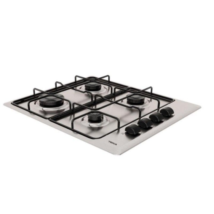 Teka HLX 640 KL Placa de Gas Butano 4 Zonas 58cm Acero Inoxidable