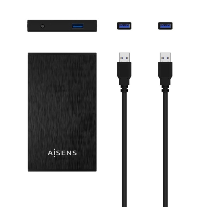 Aisens Carcasa Disco Duro 2.5" SATA USB 3.0 Negra