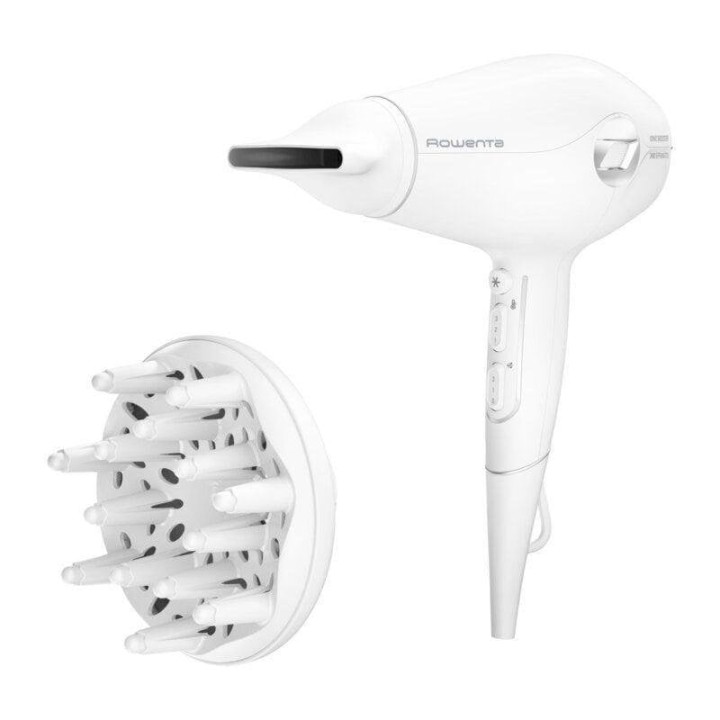 Rowenta CV6602ES Pack Secador de Pelo CV6130FO 2400W + Rowenta LV6020F0 Masajeador Facial