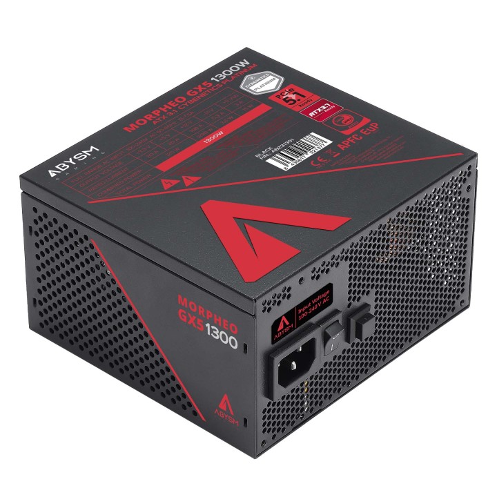 Fuente Abysm Morpheo GX5 ATX 1300W Modular (AB231301)