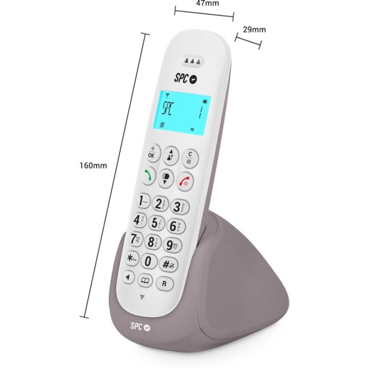 SPC Art 7310BS Teléfono Inalámbrico Blanco