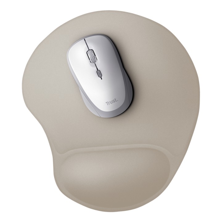 Alfombrilla Trust BigFoot Pad Ergonómica Beige (26012)