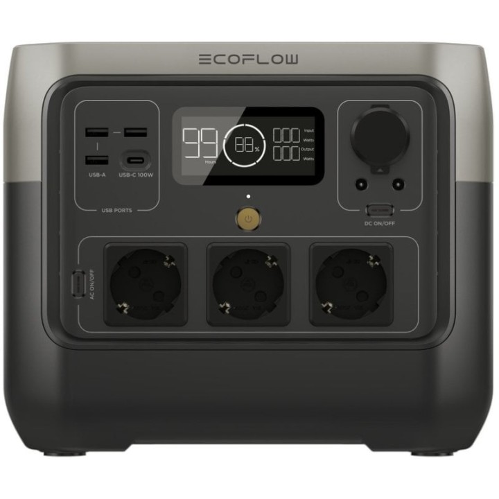EcoFlow RIVER 2 Pro Estación de Energía Portátil 768Wh