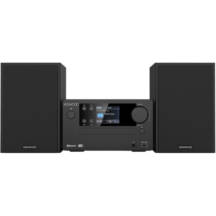 Kenwood M-725DAB-B Microcadena HiFi Bluetooth con CD/USB/DAB+