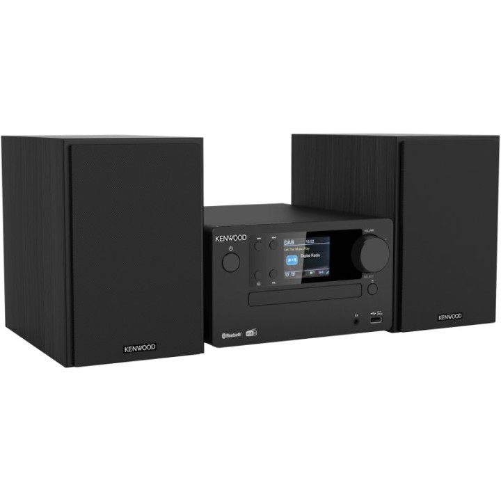 Kenwood M-725DAB-B Microcadena HiFi Bluetooth con CD/USB/DAB+