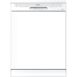 Edesa EDW-6120 WH Lavavajillas Capacidad 12 Cubiertos E Blanco