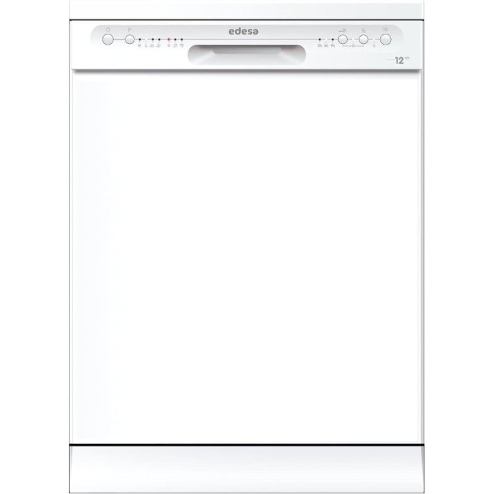 Edesa EDW-6120 WH Lavavajillas Capacidad 12 Cubiertos E Blanco