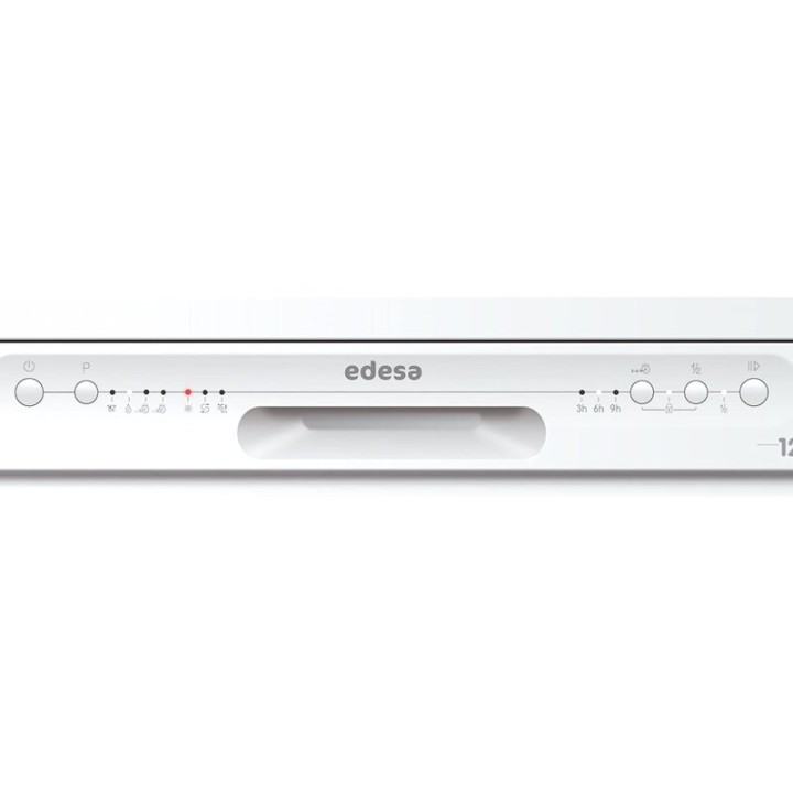 Edesa EDW-6120 WH Lavavajillas Capacidad 12 Cubiertos E Blanco