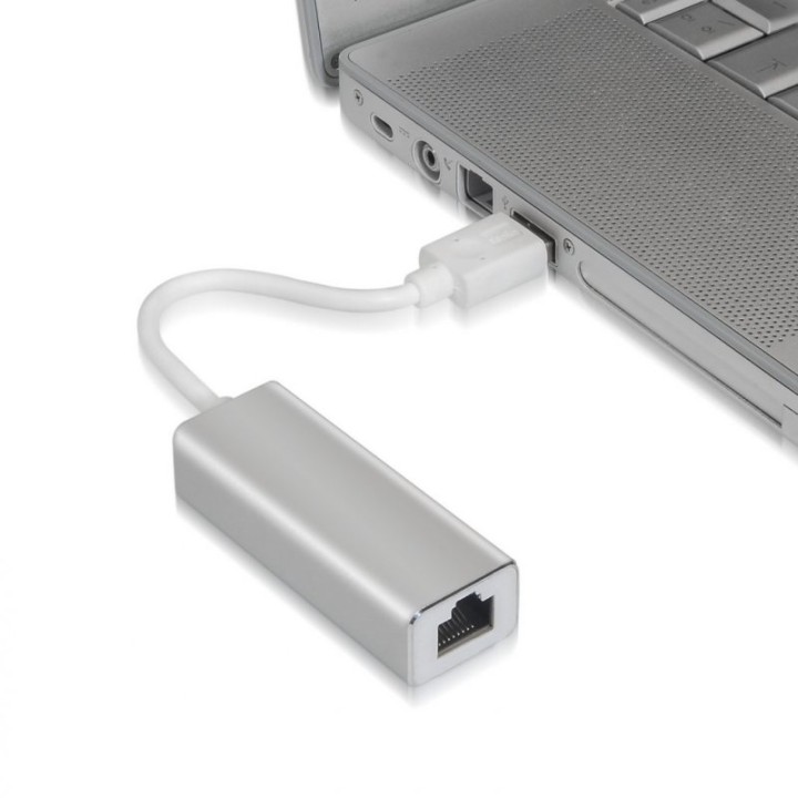 Aisens Conversor USB 3.0 a Ethernet RJ-45 15cm Gris