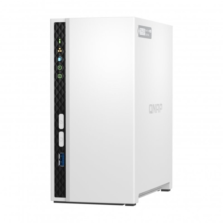 Qnap TS-233 Servidor NAS+2x Seagate Ironwolf NAS 3.5" 4TB SATA 3