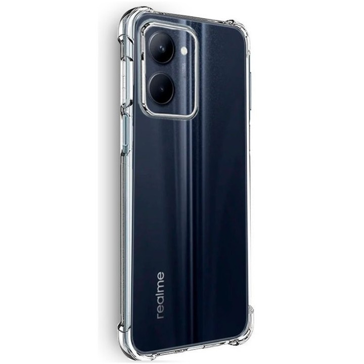 Cool Carcasa AntiShock Transparente para Realme C33