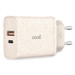 Cool ECO Cargador de Pared PD Dual USB-C/USB 20W