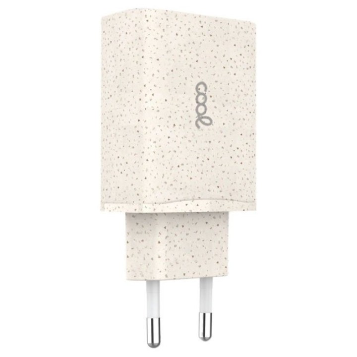 Cool ECO Cargador de Pared PD Dual USB-C/USB 20W