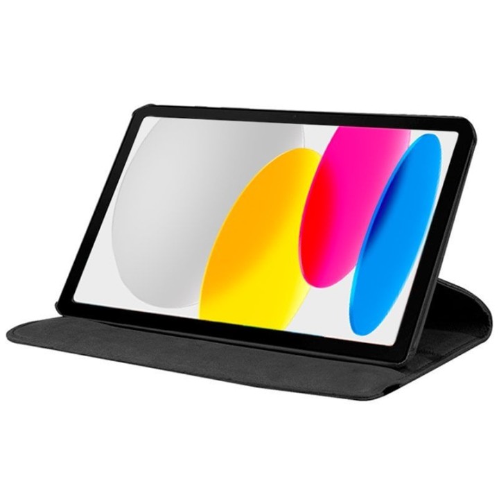 Funda COOL para iPad (2022 / 2024) 10.9 (10 Gen.) / iPad 11 2025 / iPad 12 2026 Polipiel Negro