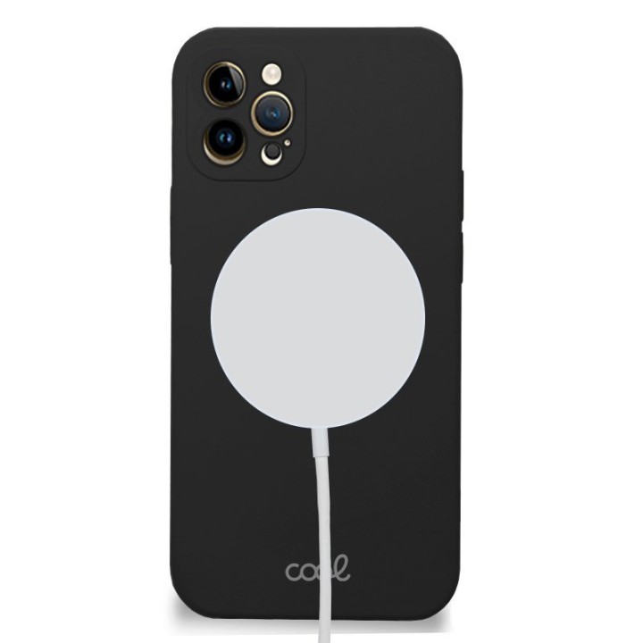 Cool Funda Cover Magnética Negra para iPhone 14 Pro Max