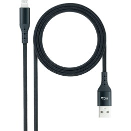 Nanocable Cable Lightning a USB 2.0 Macho/Macho 1m Negro