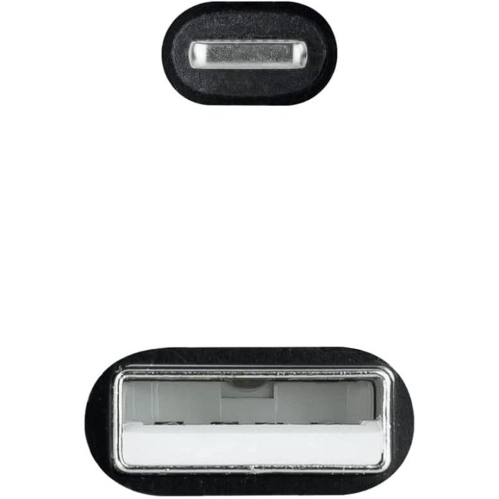 Nanocable Cable Lightning a USB 2.0 Macho/Macho 1m Negro