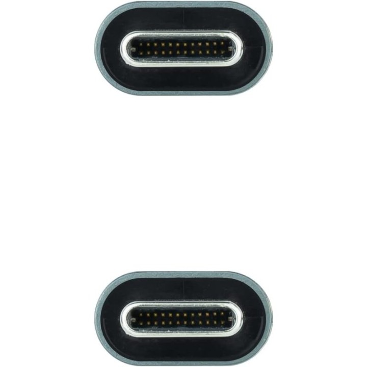 Nanocable Cable USB-C 3.2 Gen2x2 Macho/Macho 1m Negro