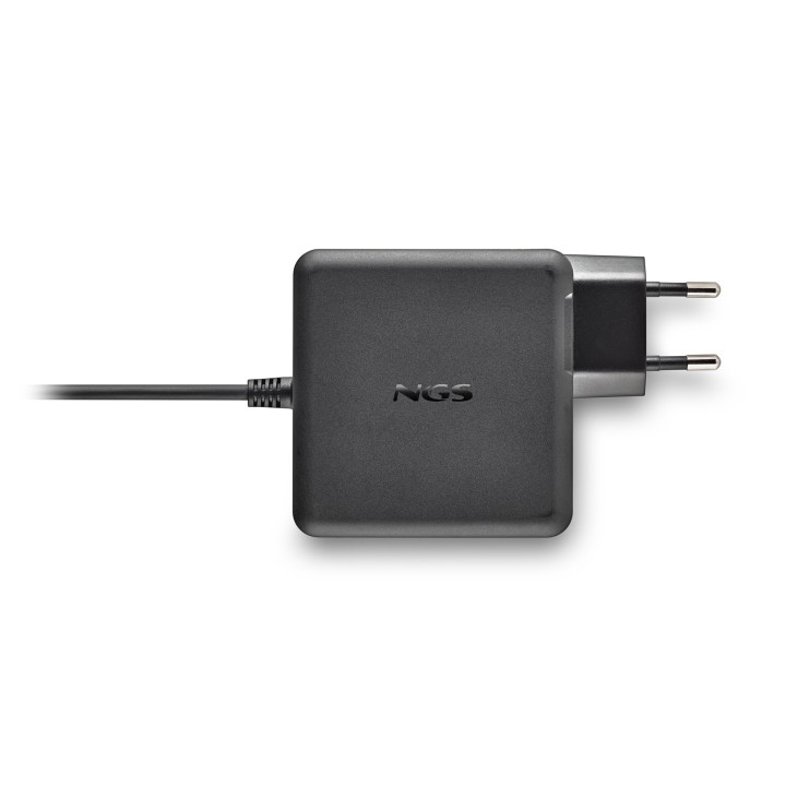 Cargador de Pared NGS GaN 65W 1xUSB-C Negro (GAN65W-C)
