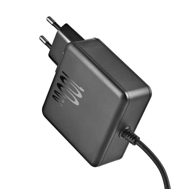 Cargador de Pared NGS GaN 65W 1xUSB-C Negro (GAN65W-C)
