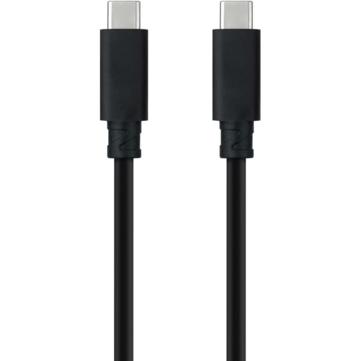 Nanocable Cable USB-C 3.1 Macho/Macho 2m Negro