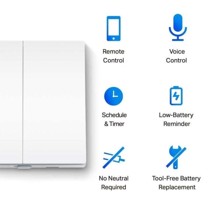 TP-Link Tapo S220 Interruptor de Luz Wi-Fi Inteligente